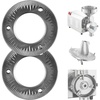 image:imageVEVOR 2PCS Grinding Sheets for Electric Grain Mill Grinder Cast Iron Dry Grinding Discs Replacement Grinding Plates Compatible with VEVOR HN2200 HN3000 Corn Spice Mill Grinder