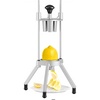 image:imageVEVOR 6Section Commercial Easy Wedger Stainless Steel Blade Fruit Lime Slicer Lemon Cutter for Home Bar Restaurant1 Blade  4Section