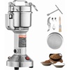 image:imageVEVOR 750g Electric Grain Mill Grinder High Speed 2000W Commercial Spice Grinders Stainless Steel Pulverizer Powder Machine for Dry Grains Spices Cereals Coffee Corn Pepper Straight Type750g
