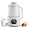 image:imageVEVOR 8in1 Nut Milk Maker 34 oz Soy Milk Maker with 180W Blending for Homemade Oat Nut Soy Juice Milkshake Rice Cereal PlantBased Beverages with SelfCleaning Boil Water 12Hour Delay34 oz