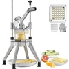 image:imageVEVOR Commercial Vegetable Fruit Chopper 12 Blade Heavy Duty Professional Food Dicer Kattex French Fry Cutter Onion Slicer Stainless Steel for Tomato Peppers Potato Mushroom SliverLever style 12