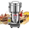 image:imageVEVOR Electric Grain Mill Grinder 18 lbs Commercial Spice Grinders High Speed 2100W Stainless Steel Pulverizer Powder Machine for Dry Grains Spices Cereals Coffee Corn amp Pepper Swing Type87 x 75 x 148 in  220 x 190 x 375 mm