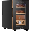 image:imageVEVOR Electric Humidor 33L 250 Counts Electric Cigar Humidor Cabinet with Cooling Temperature Control Spanish Cedar Wood Shelves amp Drawers Mechanical Hygrometer 4 Layers Cooler for Household23L