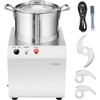 image:imageVEVOR Food Processor amp Vegetable Chopper 19 Quart FoodGrade Stainless Steel Food Processor Chopper with SCurve Blade and Scraper Ideal for Chopping Vegetables Fruit Grains Nuts63 Quart