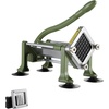 image:imageVEVOR French Fry Cutter Potato Slicer with 12Inch Stainless Steel Blade Manual Potato Cutter Chopper with Suction Cups Great for Potato French Fries Cucumber Vegetables CarrotGreen