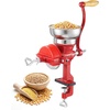 image:imageVEVOR Manual Grain Mill with Low Hopper HandCrank Corn Grinder Heavy Duty Cast Iron Wheat Grinding Mill with Stable Table Clamp amp Dust Cover for Grains Spices Coffee Beans Nuts