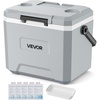 image:imageVEVOR Portable Cooler Lightweight Rigid Material Insulated Portable Cooler Suitable for Family Picnics and Long Trips17 QT