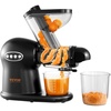image:imageVEVOR Slow Masticating Juicer 2Speed Mode Cold Press Juicer Machine with Reverse Function Quiet Motor Slow Juicer Juice Extractor Maker Easy to Clean with Brush for High Nutrient Fruit VegetableBlack