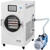 image:imageVEVOR Vacuum Freeze Dryer Machine 88132 LBSBatch Food Freeze Drying Machine with 4Layer Trays Vacuum Pump Adjustable Timer and Temperature Control for Fruits Vegetables Meat WhiteWhite