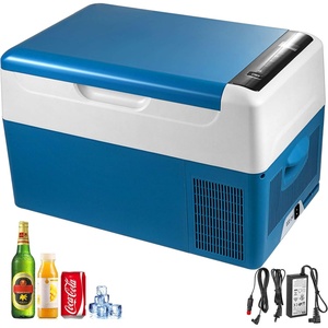 image:imageVEVOR Car Refrigerator DC 1224V AC100240V Compressor Electric Cooler 4F to 68F Truck Refrigerator with APP Control Wheels amp Dual Zone 37 QT Cars Cooler for RVs Boats Camping Fishing23QT