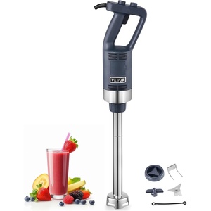 image:imageVEVOR Commercial Immersion Blender 750W 20 Heavy Duty Hand Mixer Variable Speed Kitchen Stick Mixer with 304 Stainless Steel Blade MultiPurpose Portable Mixer for Soup Smoothie Puree Baby Food500Watt 16inch