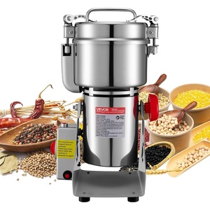 image:imageVEVOR Electric Grain Mill Grinder 18 lbs Commercial Spice Grinders High Speed 2100W Stainless Steel Pulverizer Powder Machine for Dry Grains Spices Cereals Coffee Corn amp Pepper Swing Type87 x 75 x 148 in  220 x 190 x 375 mm