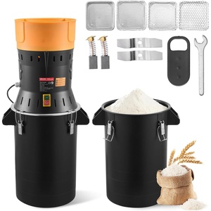 image:imageVEVOR Electric Grain Mill Grinder 600W High Power Commercial Spice Grinder 60L Pulverizer Powder Machine with Galvanized Sharp Blades for Dry Grains Spices Cereals Coffee Corn amp PepperMedium