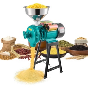 image:imageVEVOR Electric Grain Mill Grinder Commercial Spice Grinders 1500W Cast Iron Pulverizer Powder Machine with NonSlip Rubber Feet for Dry Grains Spices Cereals Coffee Corn amp PepperLarge