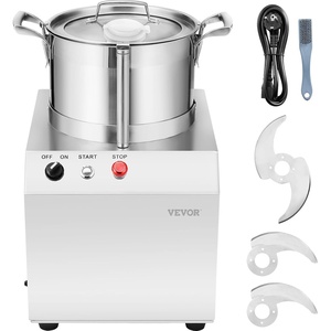 image:imageVEVOR Food Processor amp Vegetable Chopper 19 Quart FoodGrade Stainless Steel Food Processor Chopper with SCurve Blade and Scraper Ideal for Chopping Vegetables Fruit Grains Nuts63 Quart