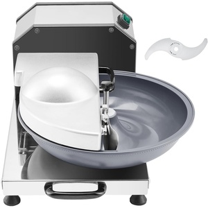 image:imageVEVOR Food Processor amp Vegetable Chopper 2 Feeding Holes FoodGrade Stainless Steel Food Processor Chopper with Detachable 6 Blades 3mm5mm7mm10mm Shredder 2mm4mm Slicer for Vegetables Fruit250 W