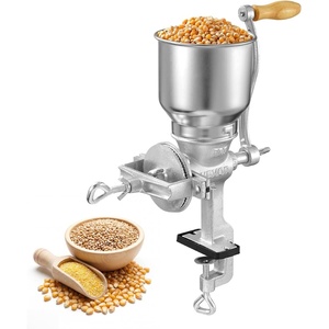 image:imageVEVOR Manual Grain Mill with High Hopper HandCrank Corn Grinder Heavy Duty Cast Iron Wheat Grinding Mill with Stable Table Clamp for Grains Spices Coffee Beans Nuts