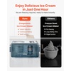 image:imageVEVOR Automatic Ice Cream Maker with Builtin Compressor 2 Quart No Prefreezing Fruit Yogurt Machine Stainless Steel Electric Sorbet Maker 3 Modes Gelato Maker with LCD Display amp Timer SilverHorizontal 15 Quart