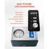 image:imageVEVOR Automatic Ice Cream Maker with Builtin Compressor 2 Quart No Prefreezing Fruit Yogurt Machine Stainless Steel Electric Sorbet Maker 3 Modes Gelato Maker with LCD Display amp Timer SilverHorizontal 15 Quart