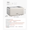 image:imageVEVOR Automatic Ice Cream Maker with Builtin Compressor 2 Quart No Prefreezing Fruit Yogurt Machine Stainless Steel Electric Sorbet Maker 3 Modes Gelato Maker with LCD Display amp Timer SilverHorizontal 2 Quart