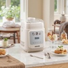 image:imageVEVOR Automatic Ice Cream Maker with Builtin Compressor 2 Quart No Prefreezing Fruit Yogurt Machine Stainless Steel Electric Sorbet Maker 3 Modes Gelato Maker with LCD Display amp Timer SilverVertical 1 Quart