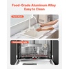 image:imageVEVOR Automatic Ice Cream Maker with Builtin Compressor 2 Quart No Prefreezing Fruit Yogurt Machine Stainless Steel Electric Sorbet Maker 3 Modes Gelato Maker with LCD Display amp Timer SilverVertical 1 Quart