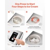 image:imageVEVOR Automatic Ice Cream Maker with Builtin Compressor 2 Quart No Prefreezing Fruit Yogurt Machine Stainless Steel Electric Sorbet Maker 3 Modes Gelato Maker with LCD Display amp Timer SilverHorizontal 2 Quart