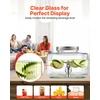 image:imageVEVOR Beverage Dispenser 08 Gallon Drink Dispensers for Parties Glass Juice Dispenser with NoDrip Spigot and Lid Iced Tea Lemonade Juice Water Dispensers for Restaurants Hotels Parties