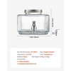 image:imageVEVOR Beverage Dispenser 08 Gallon Drink Dispensers for Parties Glass Juice Dispenser with NoDrip Spigot and Lid Iced Tea Lemonade Juice Water Dispensers for Restaurants Hotels Parties