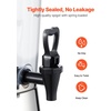 image:imageVEVOR Beverage Dispenser 21 Gallon Drink Dispenser for Parties Stainless Steel  Plastic Juice Dispensers with Spigot Ice Chamber Iced Tea Lemonade Juice Water Dispensers for Restaurants Hotels