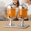 image:imageVEVOR Beverage Dispenser 21 Gallon Drink Dispenser for Parties Stainless Steel  Plastic Juice Dispensers with Spigot Ice Chamber Tray Iced Tea Lemonade Juice Dispensers for Restaurants Hotels21Gal 2Pack
