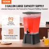 image:imageVEVOR Beverage Dispenser 264 Gallon Drink Dispenser for Parties Plastic Juice Dispensers with Spigot Ice Chamber Iced Tea Lemonade Juice Water Dispensers for Restaurants Hotels Parties5Gal 1Pack