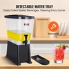 image:imageVEVOR Beverage Dispenser 264 Gallon Drink Dispenser for Parties Plastic Juice Dispensers with Spigot Ice Chamber Iced Tea Lemonade Juice Water Dispensers for Restaurants Hotels Parties3Gal 1Pack