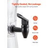 image:imageVEVOR Beverage Dispenser 264 Gallon Drink Dispenser for Parties Plastic Juice Dispensers with Spigot Ice Chamber Iced Tea Lemonade Juice Water Dispensers for Restaurants Hotels Parties340 Gal