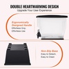 image:imageVEVOR Beverage Dispenser 264 Gallon Drink Dispenser for Parties Plastic Juice Dispensers with Spigot Ice Chamber Iced Tea Lemonade Juice Water Dispensers for Restaurants Hotels Parties3Gal 2Pack