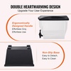 image:imageVEVOR Beverage Dispenser 264 Gallon Drink Dispenser for Parties Plastic Juice Dispensers with Spigot Ice Chamber Iced Tea Lemonade Juice Water Dispensers for Restaurants Hotels Parties3Gal 1Pack
