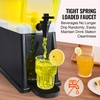 image:imageVEVOR Beverage Dispenser 264 Gallon Drink Dispenser for Parties Plastic Juice Dispensers with Spigot Ice Chamber Iced Tea Lemonade Juice Water Dispensers for Restaurants Hotels Parties3Gal 1Pack