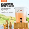 image:imageVEVOR Beverage Dispenser 5 Gallon Drink Dispensers for Parties Plastic Juice Dispenser with Spigot and Lid Iced Tea Lemonade Juice Water Dispenser for Restaurants Hotels Parties5Gal 1Pack
