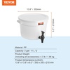 image:imageVEVOR Beverage Dispenser 5 Gallon Drink Dispensers for Parties Plastic Juice Dispenser with Spigot and Lid Iced Tea Lemonade Juice Water Dispenser for Restaurants Hotels Parties3Gal 2Pack