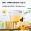 image:imageVEVOR Beverage Dispenser 5 Gallon Drink Dispensers for Parties Plastic Juice Dispenser with Spigot and Lid Iced Tea Lemonade Juice Water Dispenser for Restaurants Hotels Parties3Gal 1Pack