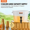 image:imageVEVOR Beverage Dispenser 5 Gallon Drink Dispensers for Parties Plastic Juice Dispenser with Spigot and Lid Iced Tea Lemonade Juice Water Dispenser for Restaurants Hotels Parties3Gal 1Pack