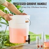 image:imageVEVOR Beverage Dispenser 5 Gallon Drink Dispensers for Parties Plastic Juice Dispenser with Spigot and Lid Iced Tea Lemonade Juice Water Dispenser for Restaurants Hotels Parties5Gal 1Pack