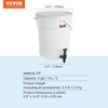 image:imageVEVOR Beverage Dispenser 5 Gallon Drink Dispensers for Parties Plastic Juice Dispenser with Spigot and Lid Iced Tea Lemonade Juice Water Dispenser for Restaurants Hotels Parties5Gal 2Pack