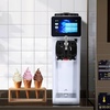 image:imageVEVOR Commercial Ice Cream Machine 53 to 74Gal per Hour Soft Serve with LED Display Auto Clean 3 Flavors Perfect for Restaurants Snack Bar 2200W SliverCountertop 1 Flavors Flagship Model