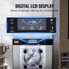 image:imageVEVOR Commercial Ice Cream Machine 53 to 74Gal per Hour Soft Serve with LED Display Auto Clean 3 Flavors Perfect for Restaurants Snack Bar 2200W SliverCountertop 1 Flavor Hard Serve 1713W