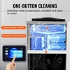 image:imageVEVOR Commercial Ice Cream Machine 53 to 74Gal per Hour Soft Serve with LED Display Auto Clean 3 Flavors Perfect for Restaurants Snack Bar 2200W SliverCountertop 1 Flavors Flagship Model