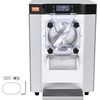 image:imageVEVOR Commercial Ice Cream Machine 53 to 74Gal per Hour Soft Serve with LED Display Auto Clean 3 Flavors Perfect for Restaurants Snack Bar 2200W SliverCountertop 1 Flavor Hard Serve 1713W