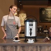 image:imageVEVOR Insulated Beverage Dispenser 24 Gal92L Stainless Steel Thermal Drink Server with Spigot amp Temp Display Suitable for Hot and Cold Drinks for Tea Coffee Water in Cafes amp Restaurants Silver15 Gal 1 Pack