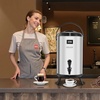 image:imageVEVOR Insulated Beverage Dispenser 24 Gal92L Stainless Steel Thermal Drink Server with Spigot amp Temp Display Suitable for Hot and Cold Drinks for Tea Coffee Water in Cafes amp Restaurants Silver32 Gal 1 Pack