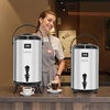 image:imageVEVOR Insulated Beverage Dispenser 24 Gal92L Stainless Steel Thermal Drink Server with Spigot amp Temp Display Suitable for Hot and Cold Drinks for Tea Coffee Water in Cafes amp Restaurants Silver32 Gal 2 Pack